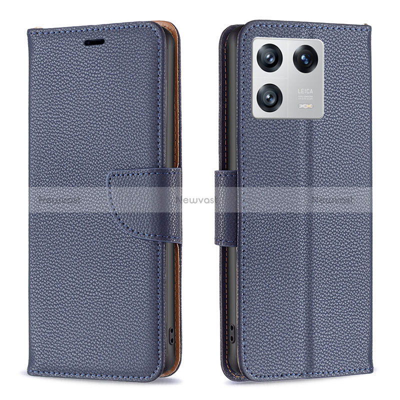 Leather Case Stands Flip Cover Holder B06F for Xiaomi Mi 13 5G