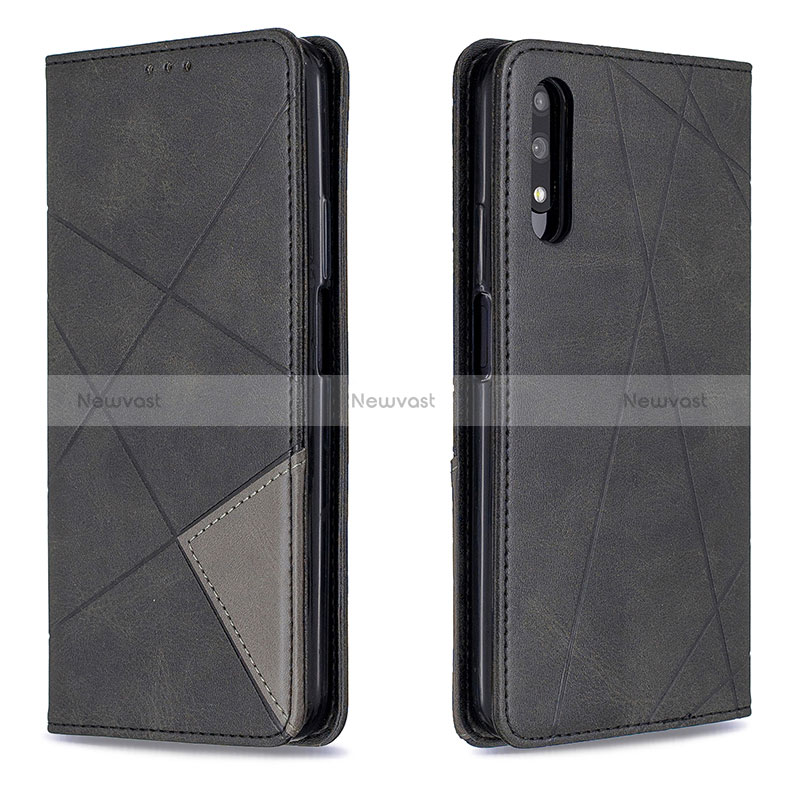 Leather Case Stands Flip Cover Holder B07F for Huawei Honor 9X