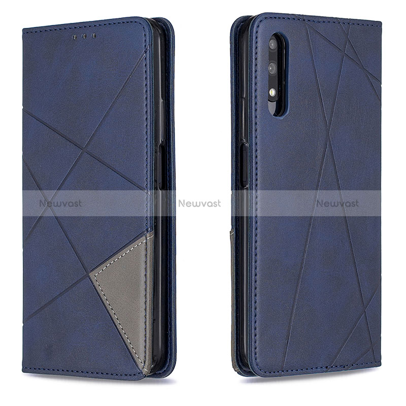 Leather Case Stands Flip Cover Holder B07F for Huawei Honor 9X