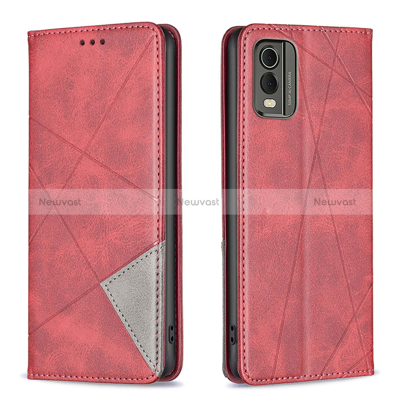 Leather Case Stands Flip Cover Holder B07F for Nokia C210