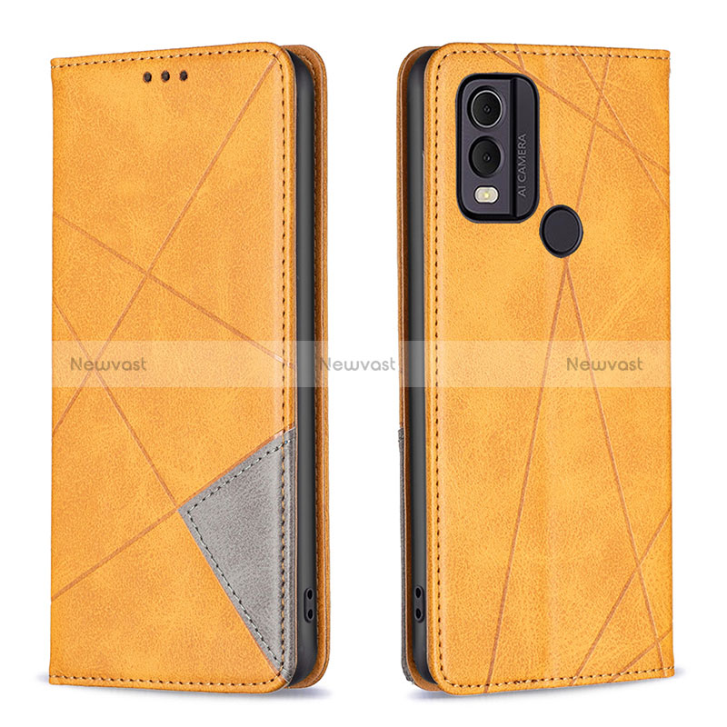 Leather Case Stands Flip Cover Holder B07F for Nokia C22