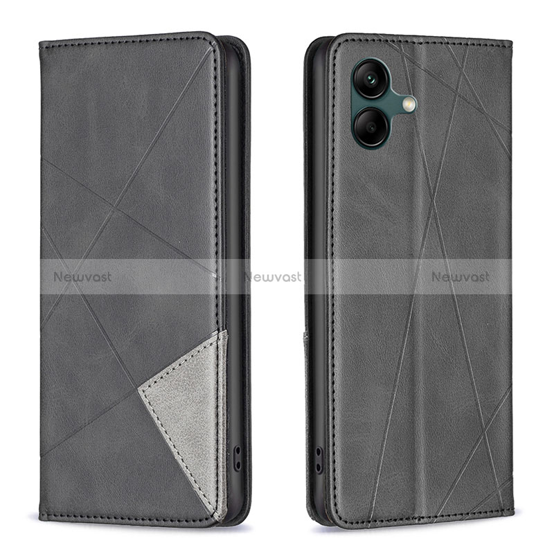 Leather Case Stands Flip Cover Holder B07F for Samsung Galaxy A05