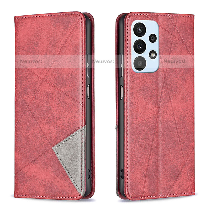 Leather Case Stands Flip Cover Holder B07F for Samsung Galaxy A23 5G