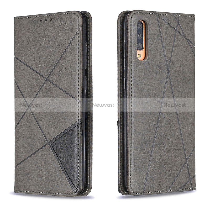 Leather Case Stands Flip Cover Holder B07F for Samsung Galaxy A70