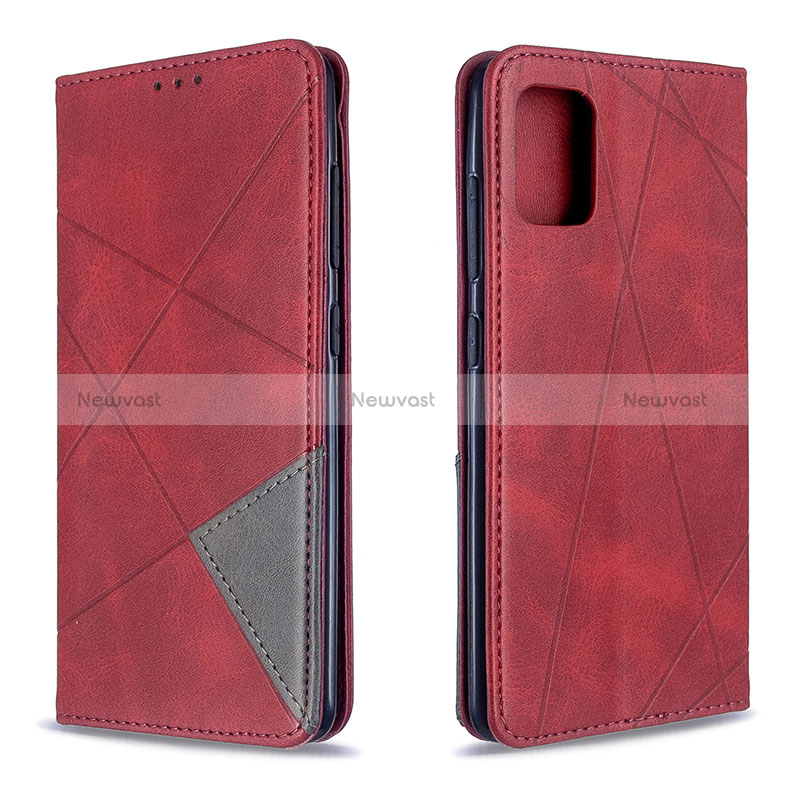 Leather Case Stands Flip Cover Holder B07F for Samsung Galaxy M40S