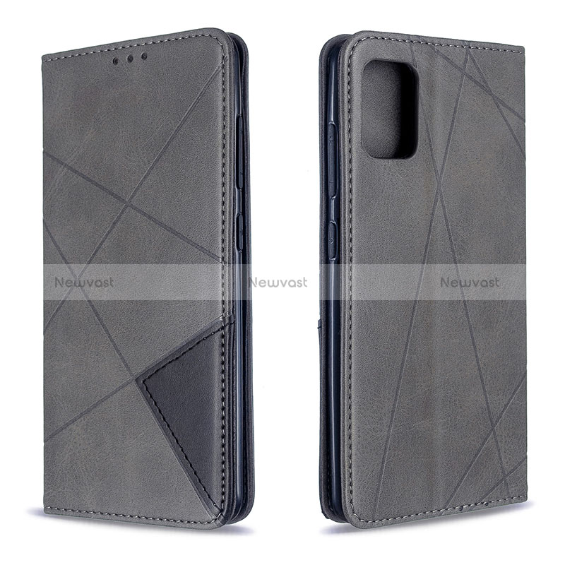 Leather Case Stands Flip Cover Holder B07F for Samsung Galaxy M40S