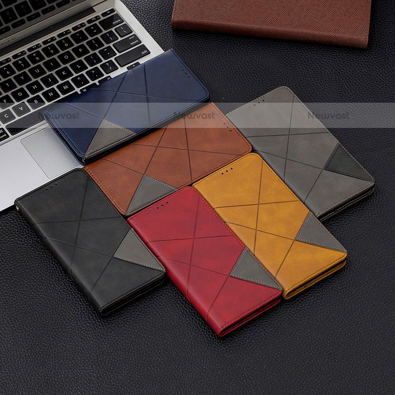Leather Case Stands Flip Cover Holder B07F for Samsung Galaxy Note 10 Plus 5G