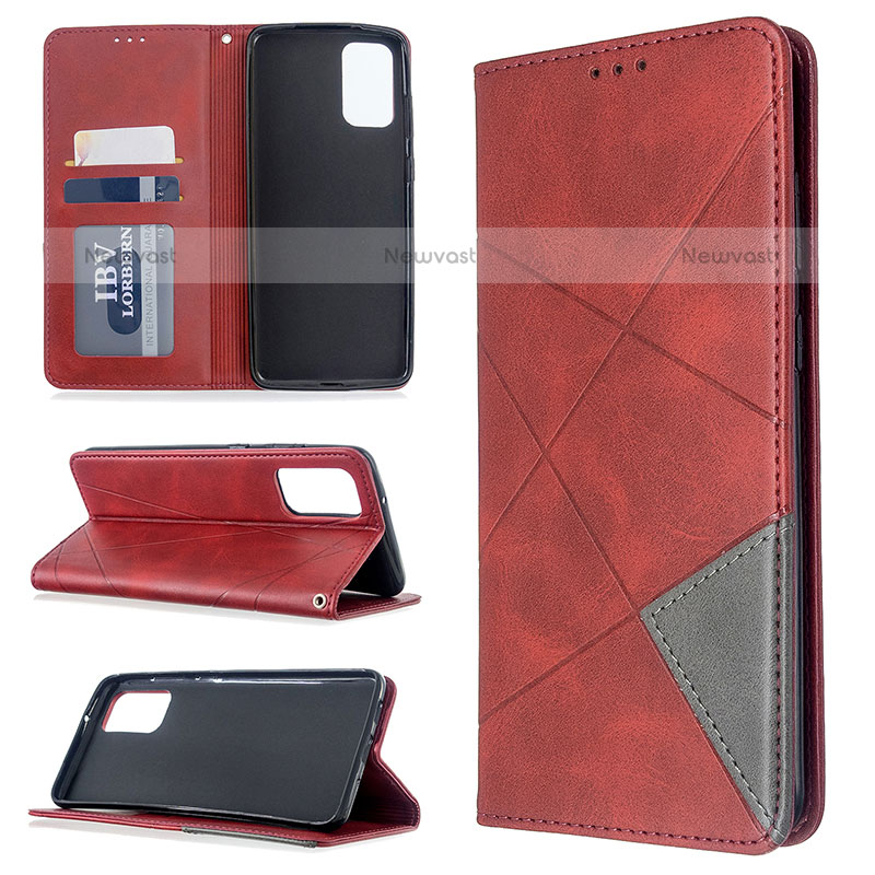 Leather Case Stands Flip Cover Holder B07F for Samsung Galaxy S20 5G