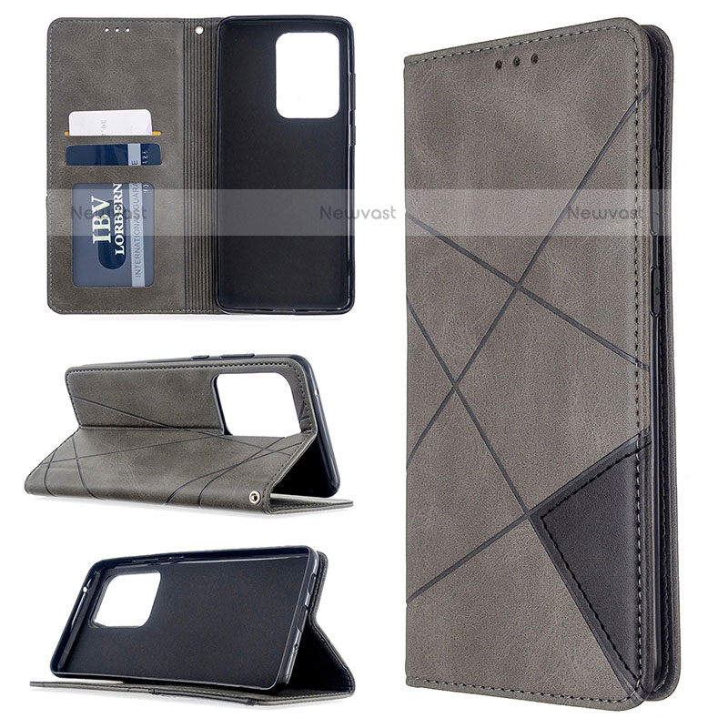 Leather Case Stands Flip Cover Holder B07F for Samsung Galaxy S20 Plus