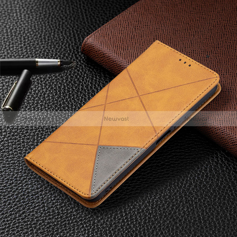 Leather Case Stands Flip Cover Holder B07F for Vivo Y20s