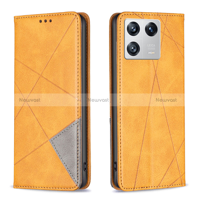 Leather Case Stands Flip Cover Holder B07F for Xiaomi Mi 13 5G