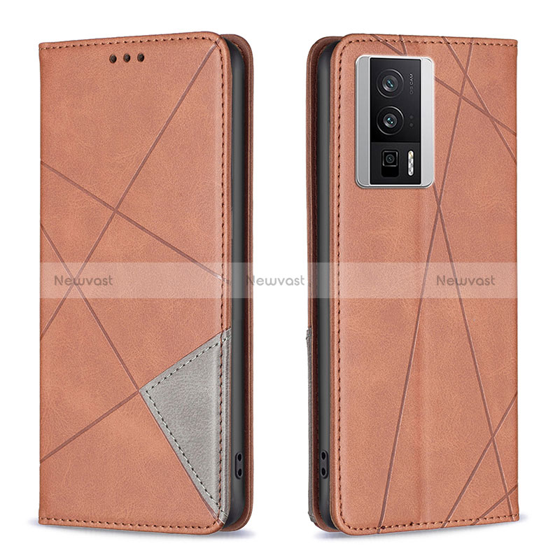 Leather Case Stands Flip Cover Holder B07F for Xiaomi Poco F5 Pro 5G