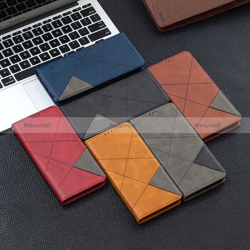 Leather Case Stands Flip Cover Holder B07F for Xiaomi Redmi Note 11 Pro+ Plus 5G