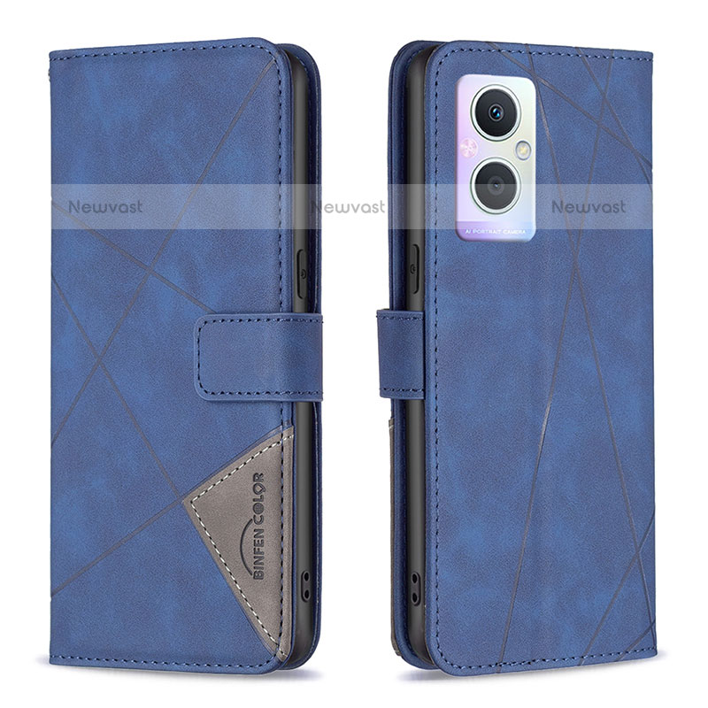 Leather Case Stands Flip Cover Holder B08F for OnePlus Nord N20 5G