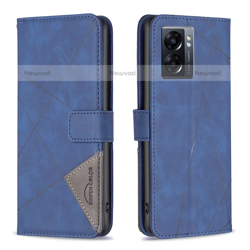 Leather Case Stands Flip Cover Holder B08F for OnePlus Nord N300 5G