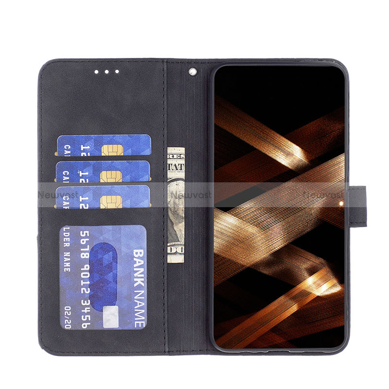 Leather Case Stands Flip Cover Holder B08F for Oppo Find X6 Pro 5G