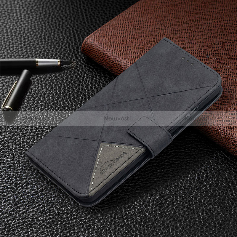 Leather Case Stands Flip Cover Holder B08F for Samsung Galaxy A52 5G