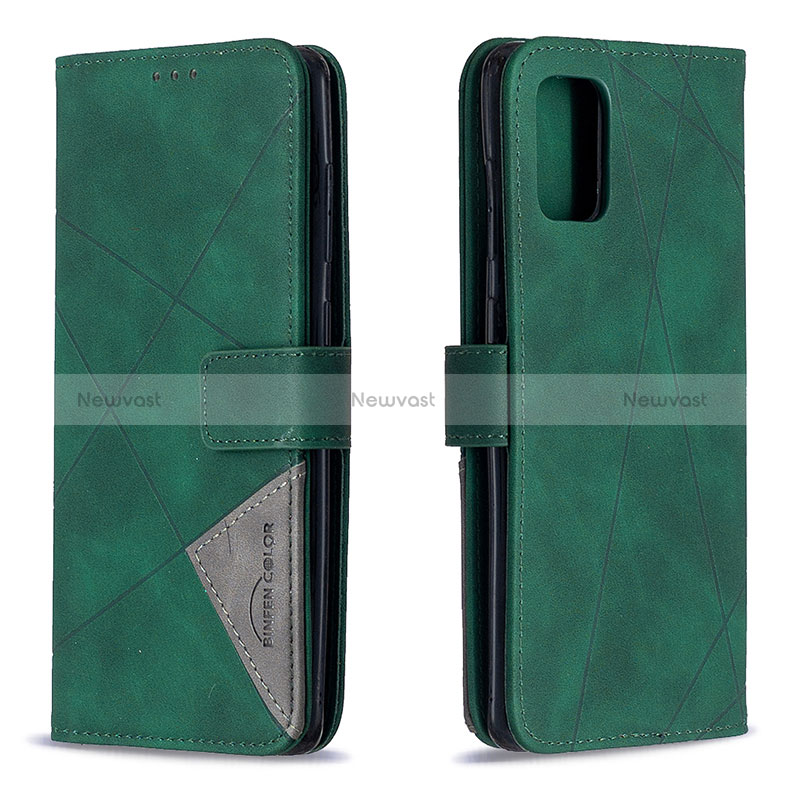 Leather Case Stands Flip Cover Holder B08F for Samsung Galaxy A71 5G