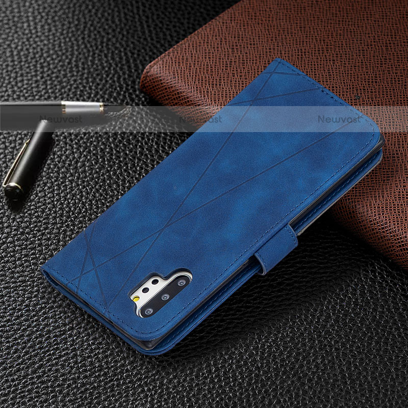 Leather Case Stands Flip Cover Holder B08F for Samsung Galaxy Note 10 Plus 5G