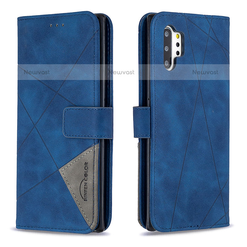 Leather Case Stands Flip Cover Holder B08F for Samsung Galaxy Note 10 Plus 5G