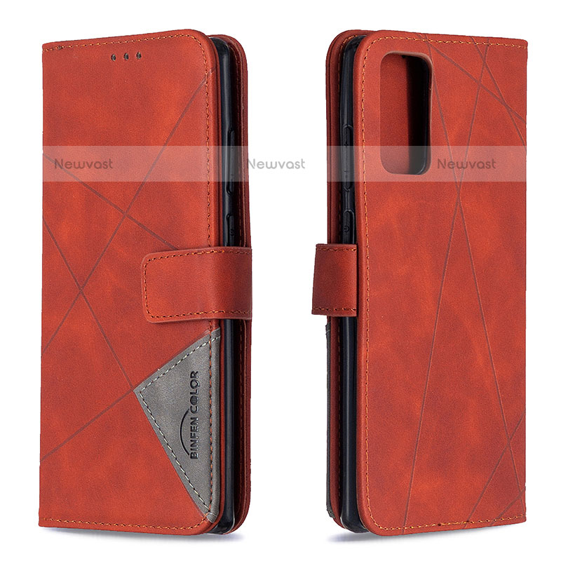 Leather Case Stands Flip Cover Holder B08F for Samsung Galaxy Note 20 5G