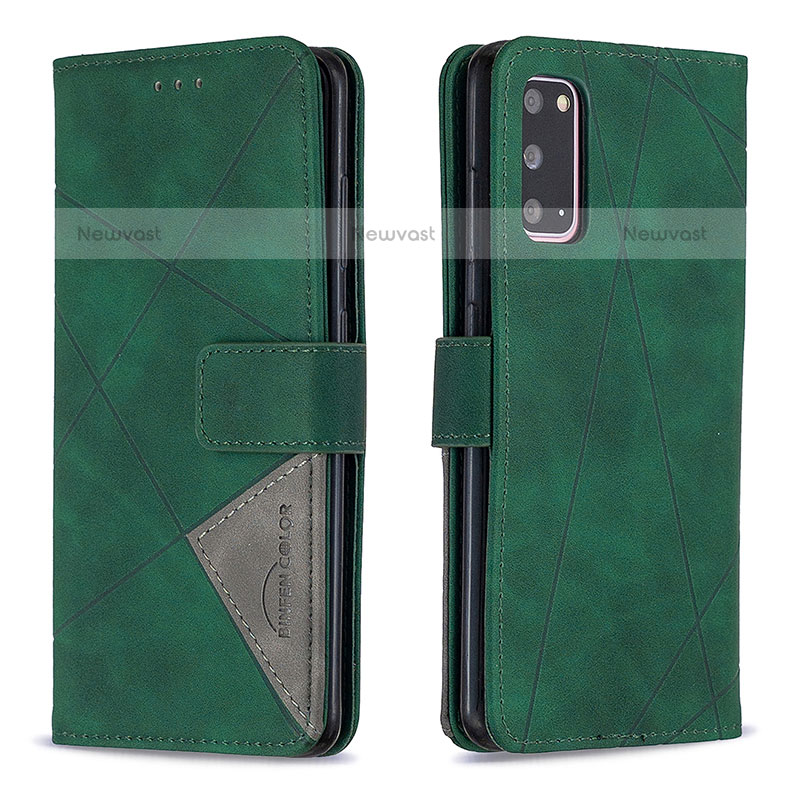 Leather Case Stands Flip Cover Holder B08F for Samsung Galaxy S20