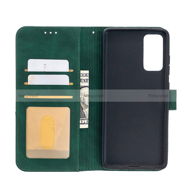 Leather Case Stands Flip Cover Holder B08F for Samsung Galaxy S20 Lite 5G