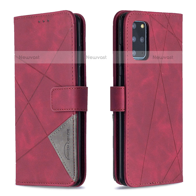 Leather Case Stands Flip Cover Holder B08F for Samsung Galaxy S20 Plus 5G