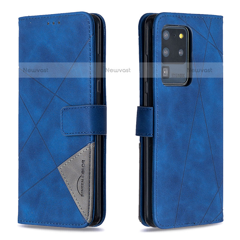 Leather Case Stands Flip Cover Holder B08F for Samsung Galaxy S20 Ultra 5G