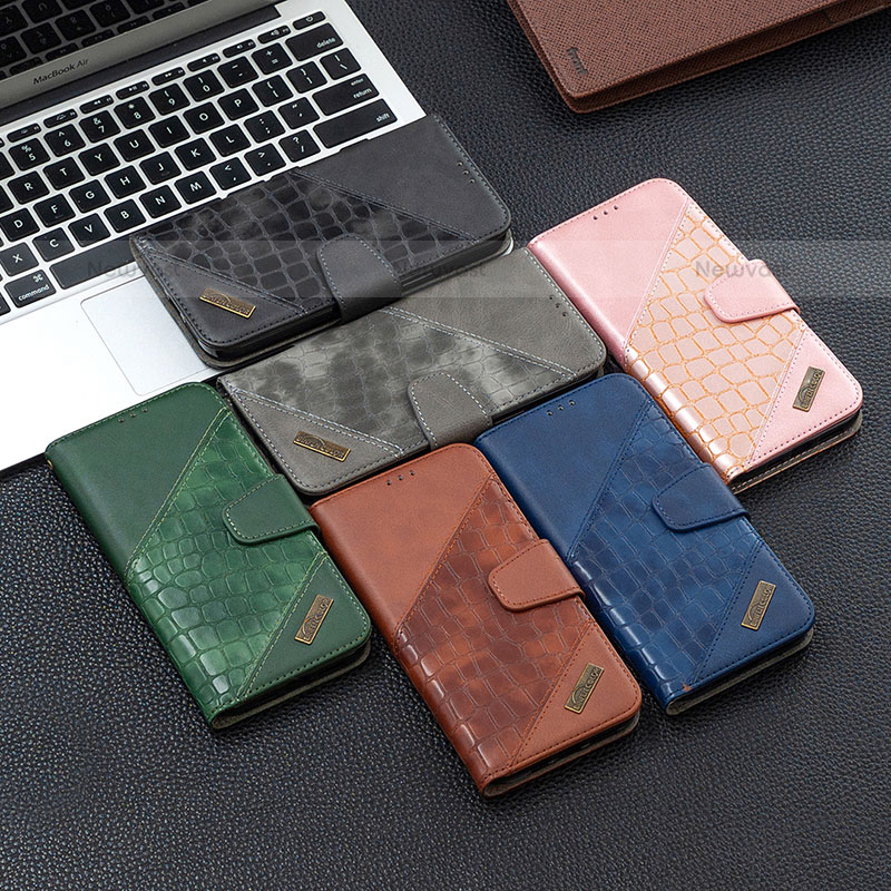Leather Case Stands Flip Cover Holder B08F for Samsung Galaxy S21 Plus 5G