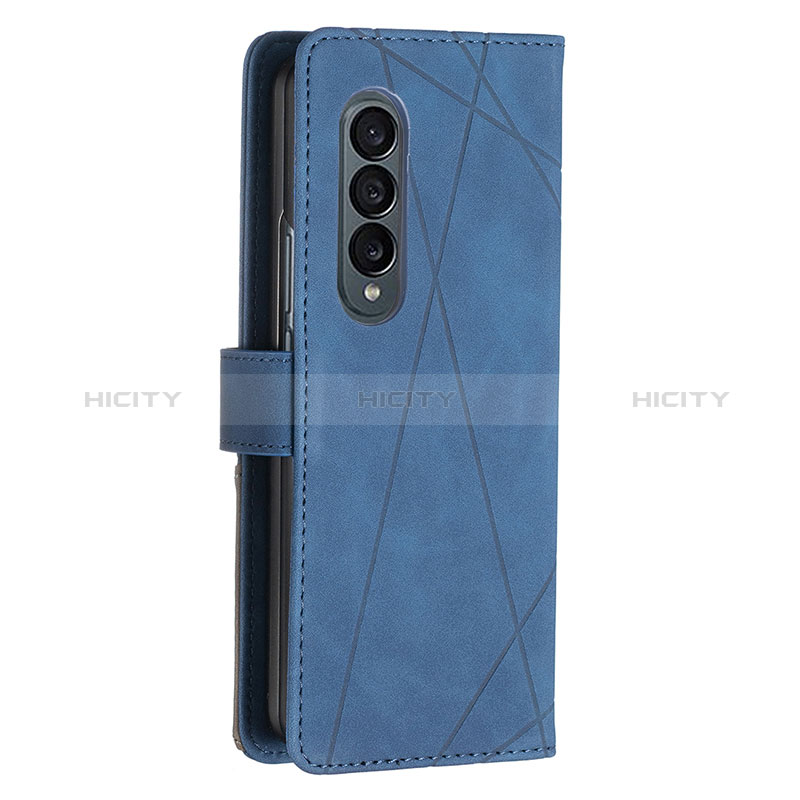 Leather Case Stands Flip Cover Holder B08F for Samsung Galaxy Z Fold4 5G