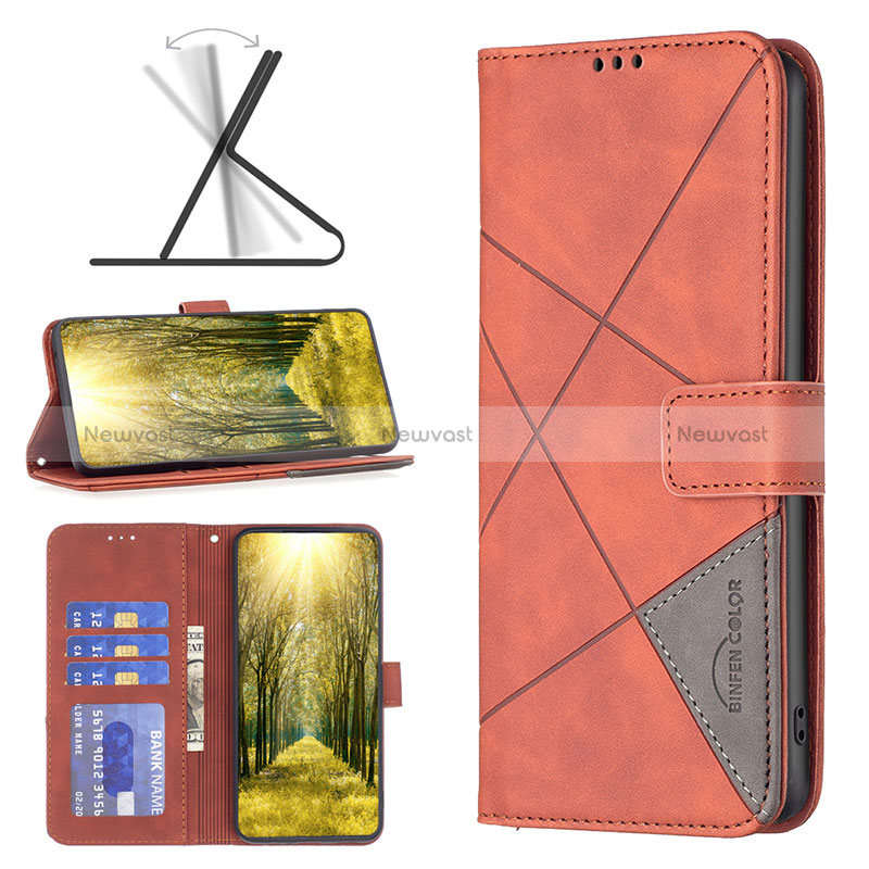Leather Case Stands Flip Cover Holder B08F for Xiaomi Mi 12T Pro 5G