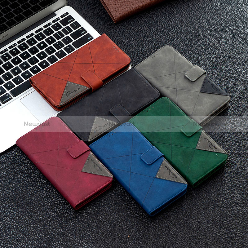 Leather Case Stands Flip Cover Holder B08F for Xiaomi Mi 13 Pro 5G
