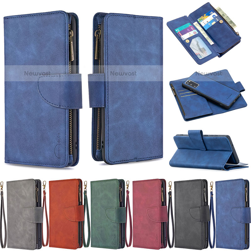 Leather Case Stands Flip Cover Holder B09F for Samsung Galaxy Note 20 5G