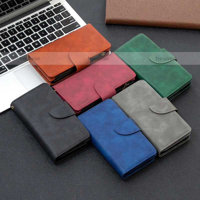 Leather Case Stands Flip Cover Holder B09F for Samsung Galaxy Note 20 Ultra 5G