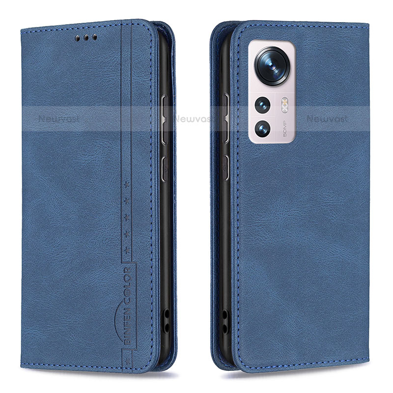 Leather Case Stands Flip Cover Holder B09F for Xiaomi Mi 12X 5G