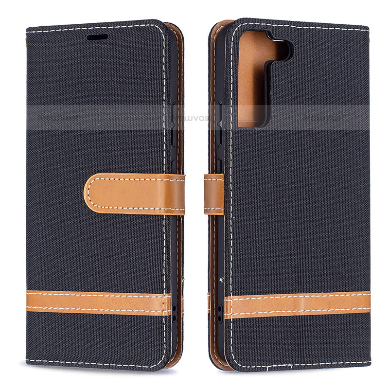 Leather Case Stands Flip Cover Holder B11F for Samsung Galaxy S21 5G