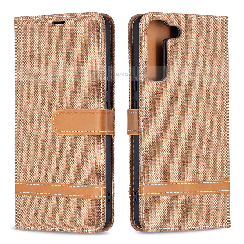 Leather Case Stands Flip Cover Holder B11F for Samsung Galaxy S21 5G