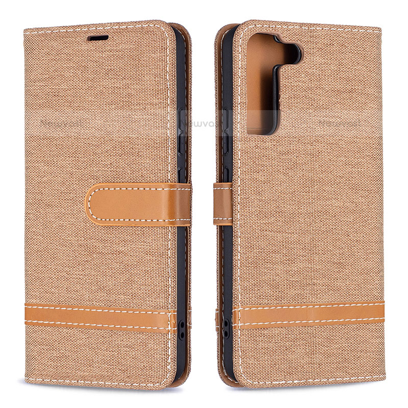 Leather Case Stands Flip Cover Holder B11F for Samsung Galaxy S21 FE 5G