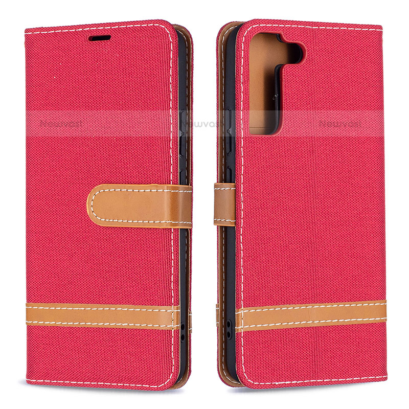 Leather Case Stands Flip Cover Holder B11F for Samsung Galaxy S21 FE 5G