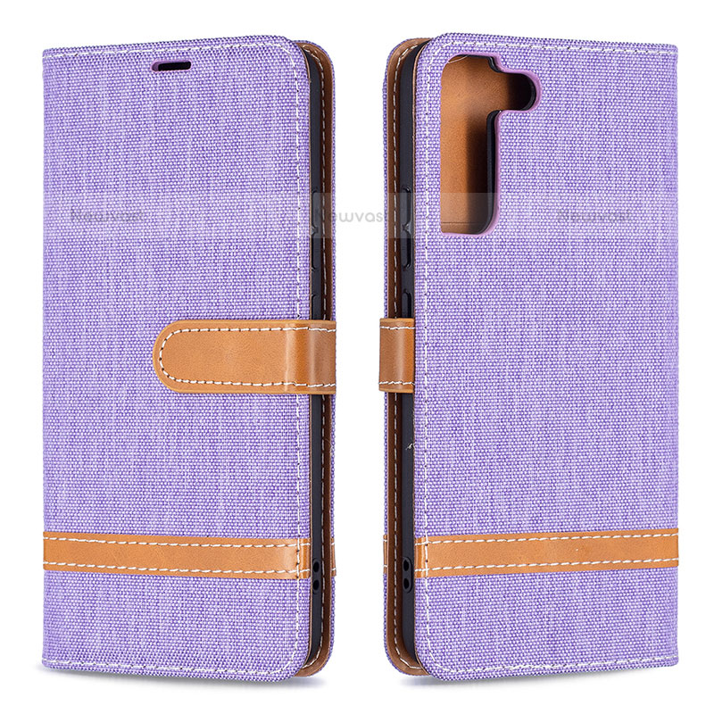 Leather Case Stands Flip Cover Holder B11F for Samsung Galaxy S23 5G