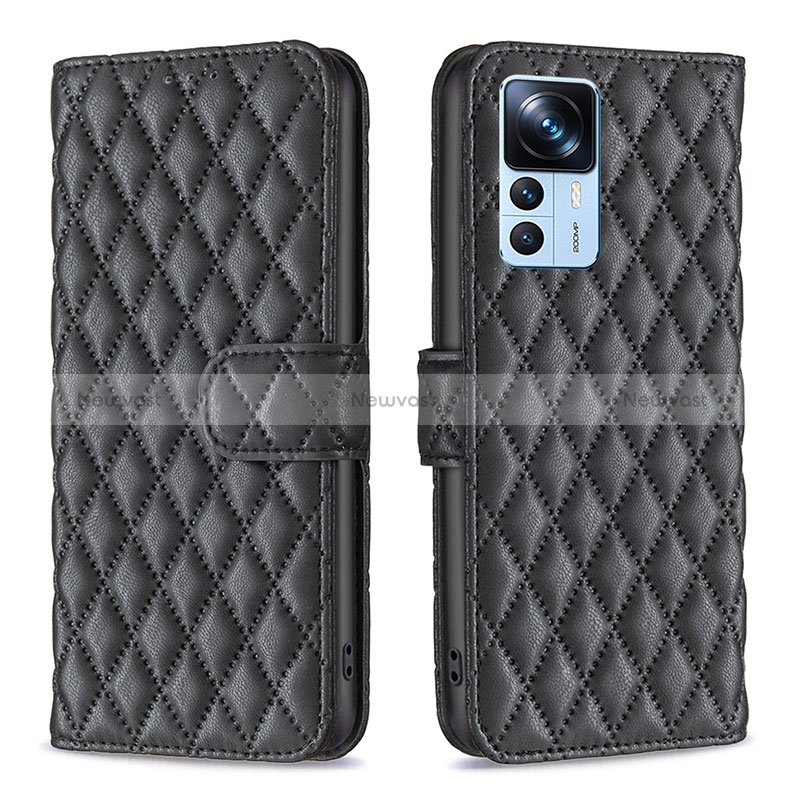 Leather Case Stands Flip Cover Holder B11F for Xiaomi Mi 12T Pro 5G