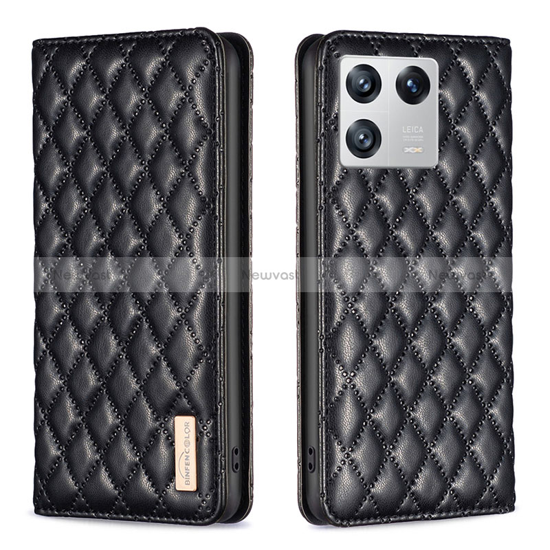 Leather Case Stands Flip Cover Holder B11F for Xiaomi Mi 13 5G