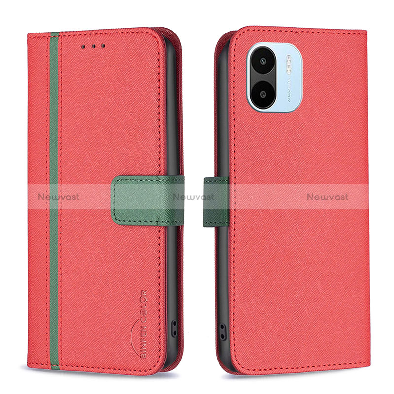 Leather Case Stands Flip Cover Holder B13F for Xiaomi Redmi A1