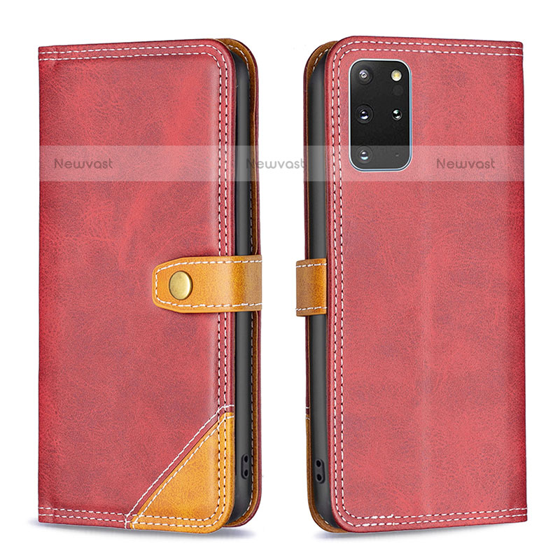 Leather Case Stands Flip Cover Holder B14F for Samsung Galaxy S20 Plus 5G