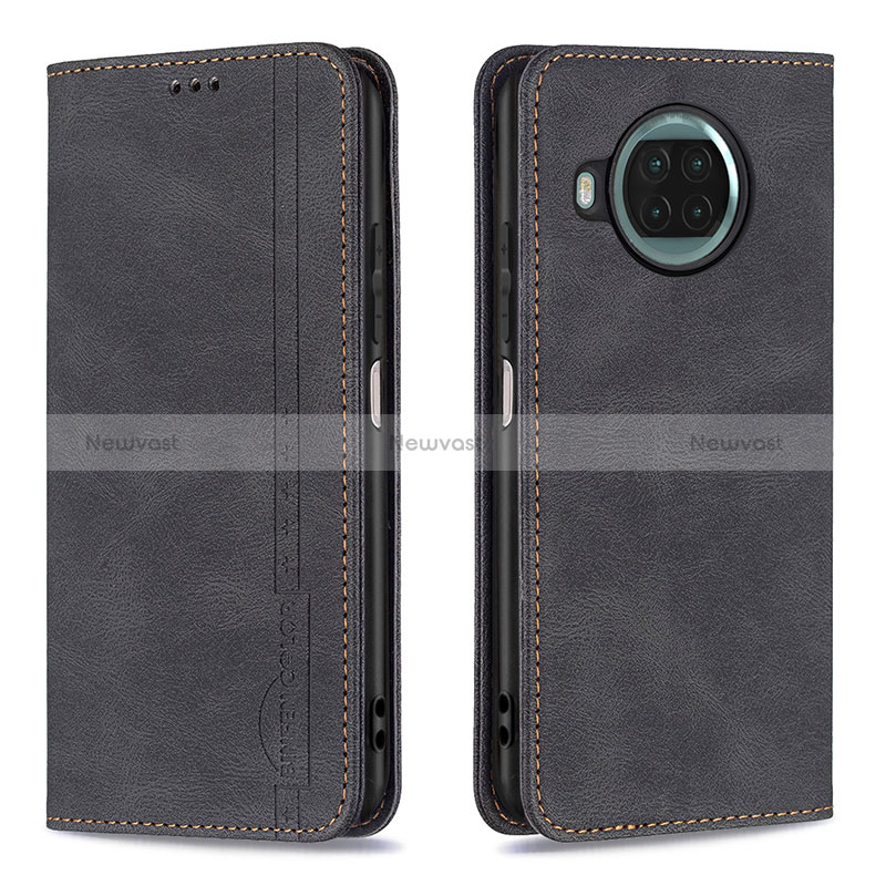 Leather Case Stands Flip Cover Holder B15F for Xiaomi Mi 10i 5G