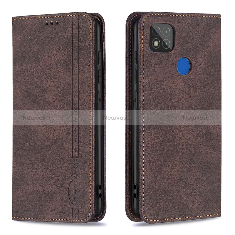 Leather Case Stands Flip Cover Holder B15F for Xiaomi POCO C31