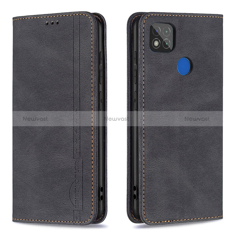 Leather Case Stands Flip Cover Holder B15F for Xiaomi POCO C31