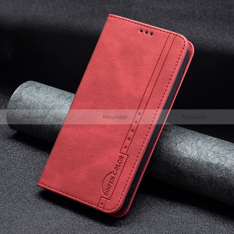 Leather Case Stands Flip Cover Holder B15F for Xiaomi Poco M2 Pro
