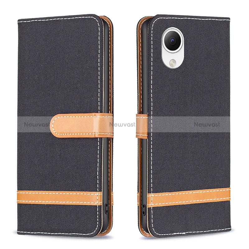 Leather Case Stands Flip Cover Holder B16F for Samsung Galaxy A23s